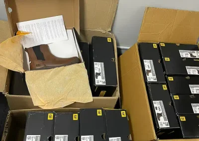 CAT safety boots