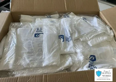 Swan Plastics branded shirts